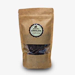 Şekersiz %100 Bitter Çikolata Küvertürü - 200gr